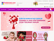 Tablet Screenshot of hobicicek.com